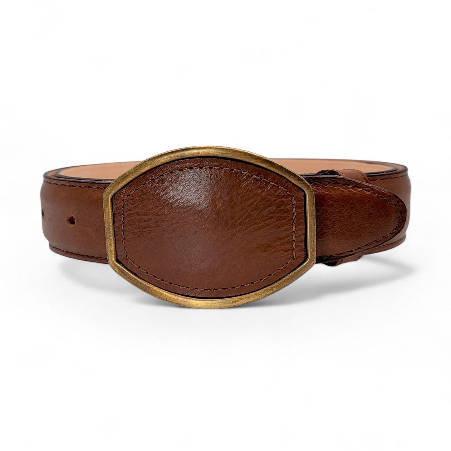 Mens Leather Belt Honey 1.5 Inch – Privo Leather Western Belt HC-135