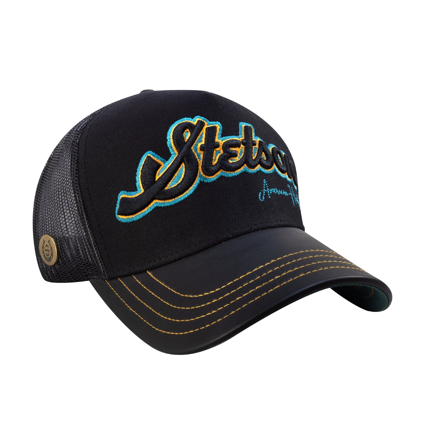 Authentic Stetson Trucker Hat – Western Mesh Cap STS29