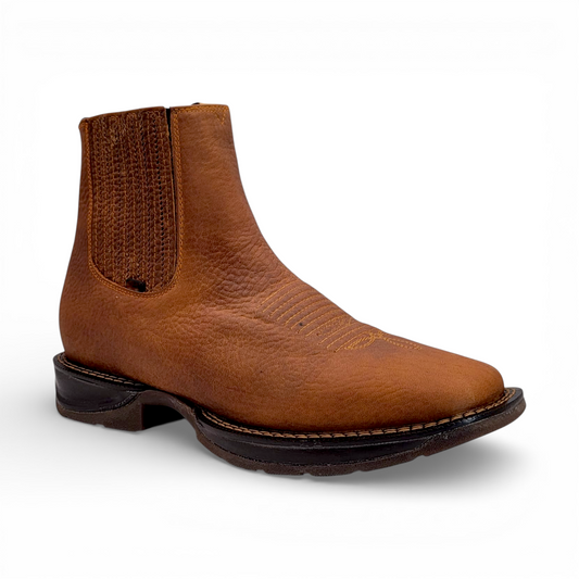 Men’s Lightweight Rubber Sole Botin in Honey – GB1