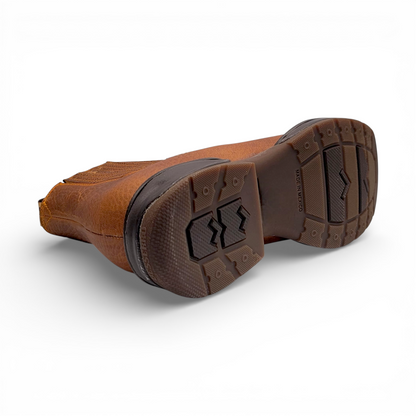 Men’s Lightweight Rubber Sole Botin in Honey – GB1