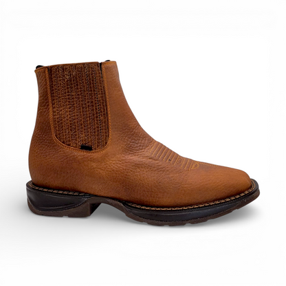 Men’s Lightweight Rubber Sole Botin in Honey – GB1