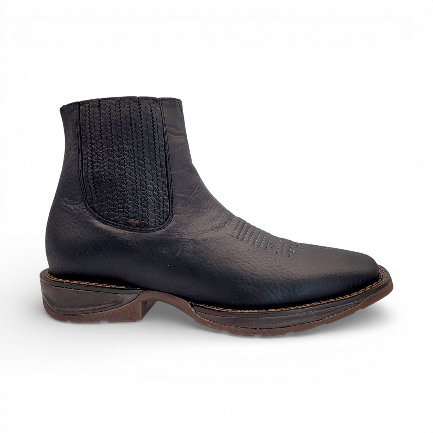 Men’s Lightweight Rubber Sole Botin in Black – GB5