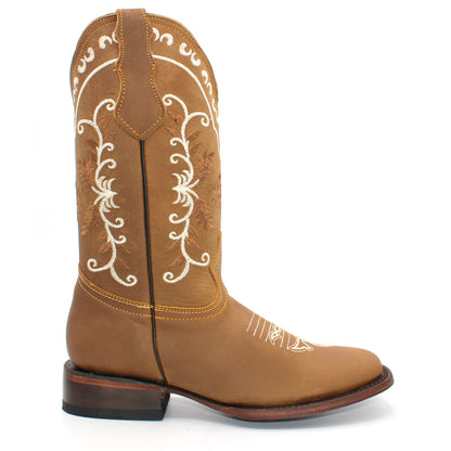 Women Square Toe Boot -H222631