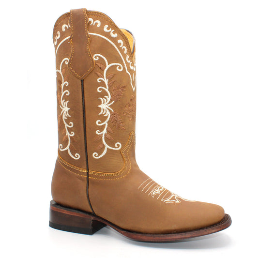 Women Square Toe Boot -H222631