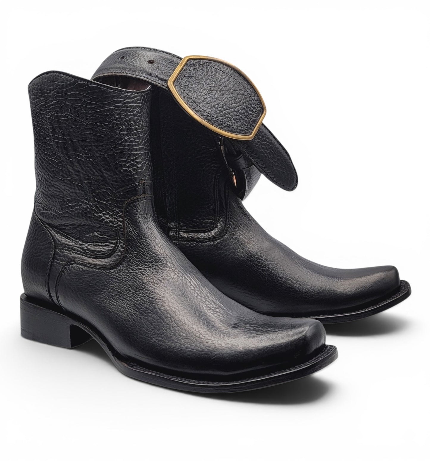 Mens Dubai Toe Privo Leather Boot Black H52PD0595