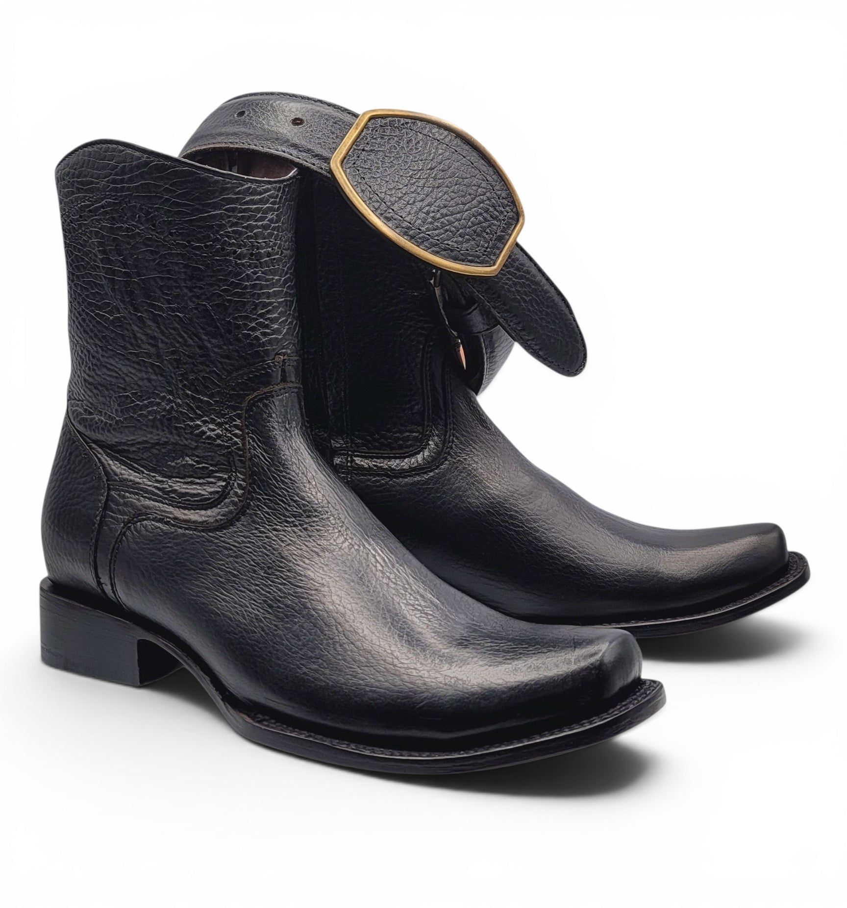 Mens Dubai Toe Privo Leather Boot Black H52PD0595