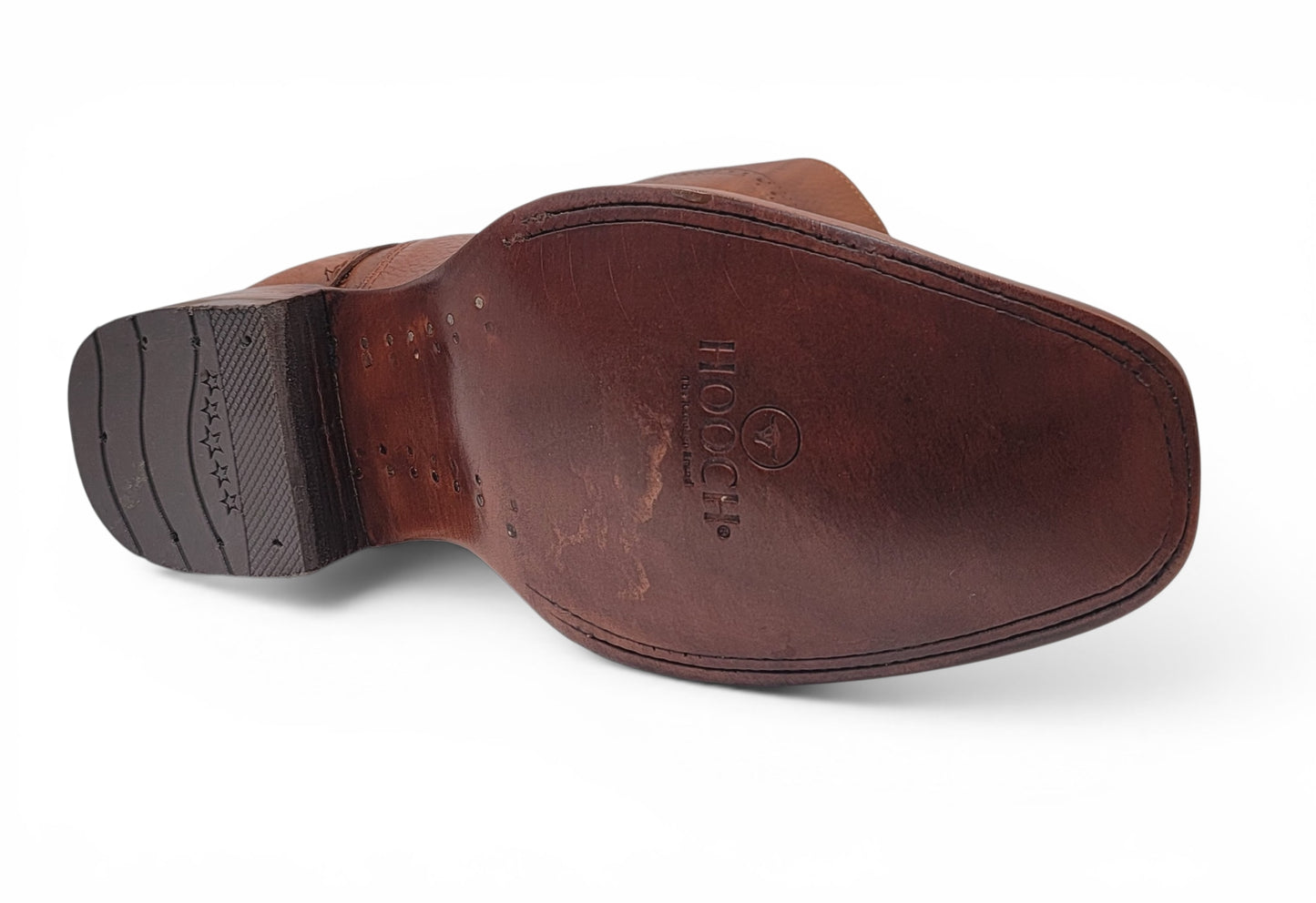 Mens Dubai Toe Privo Leather Boot Honey – Genuine Leather Western Boot H52PD5195