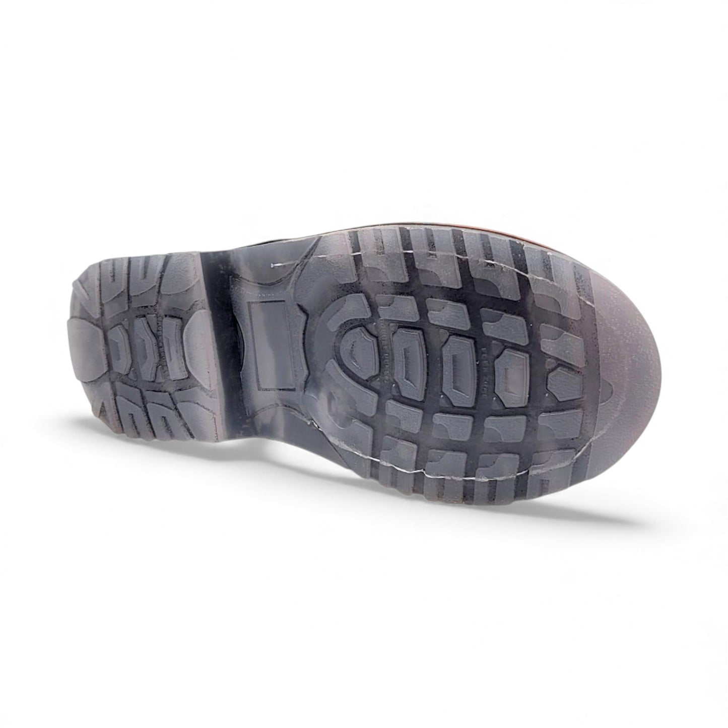 Mens 6” Moc Toe Work Boot Chocolate – Genuine Leather with Transparent Sole H801T94