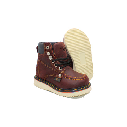 Kids Shedron Moc Toe Work Boot HBN80150 outsole