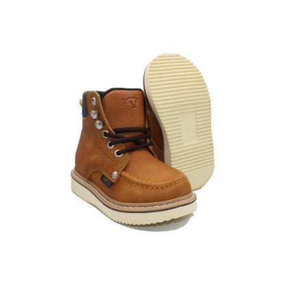 Kids Honey Moc Toe Work Boot HBN80151 outsole