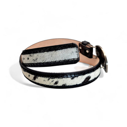 Men’s 2" Cowhide Hair Belt – Genuine Leather | Western Rodeo Style
