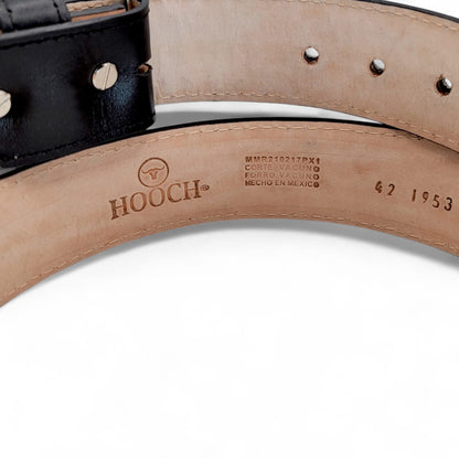 Men’s 2" Cowhide Hair Belt – Genuine Leather | Western Rodeo Style