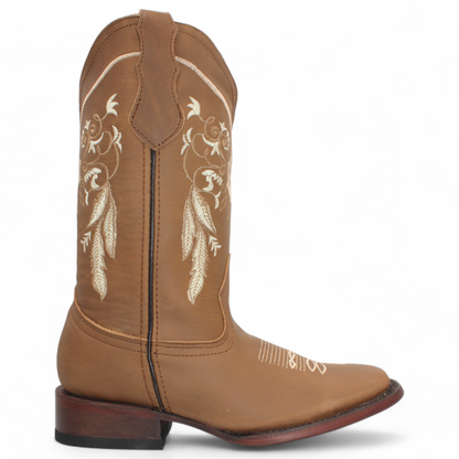 Women Square Toe Boot -H60294