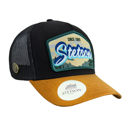 Authentic Stetson Trucker Hat – Western Mesh Cap STS01
