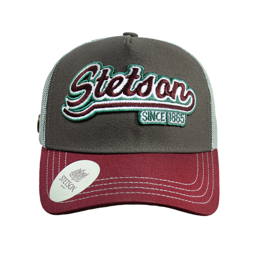 Authentic Stetson Trucker Hat – Western Mesh Cap STS03