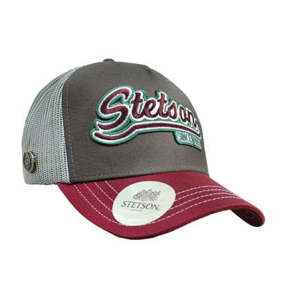 Authentic Stetson Trucker Hat – Western Mesh Cap STS03