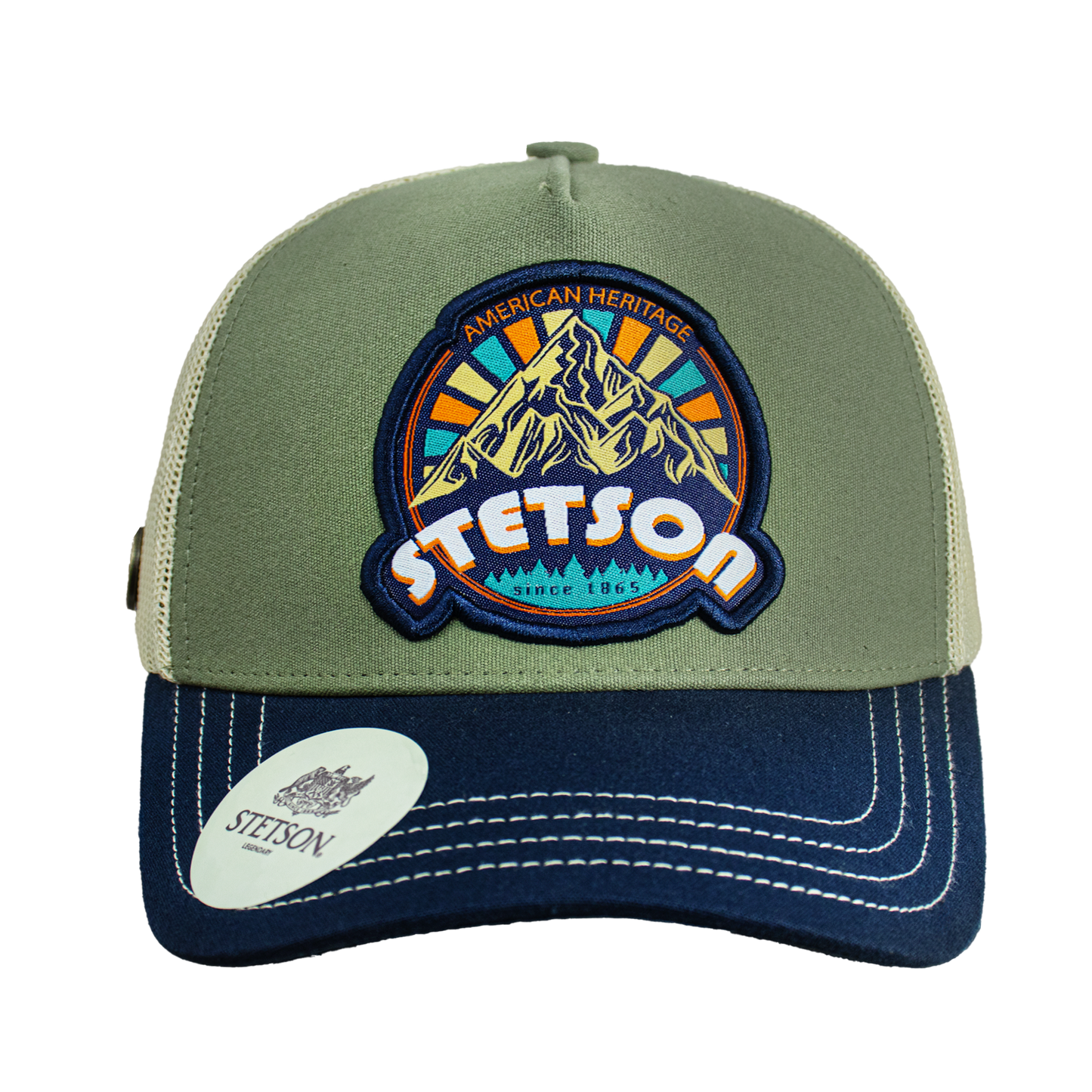 Authentic Stetson Trucker Hat – Western Mesh Cap STS04