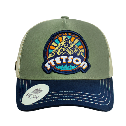 Authentic Stetson Trucker Hat – Western Mesh Cap STS04