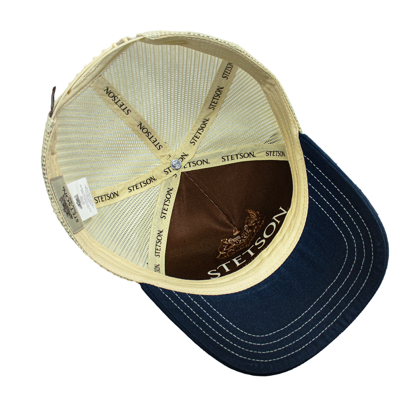 Authentic Stetson Trucker Hat – Western Mesh Cap STS04