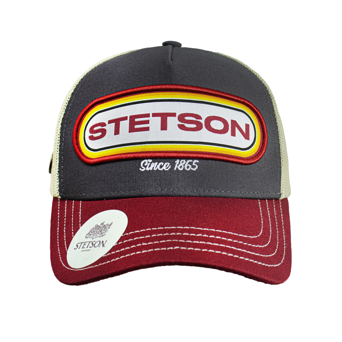 Authentic Stetson Trucker Hat – Western Mesh Cap STS05