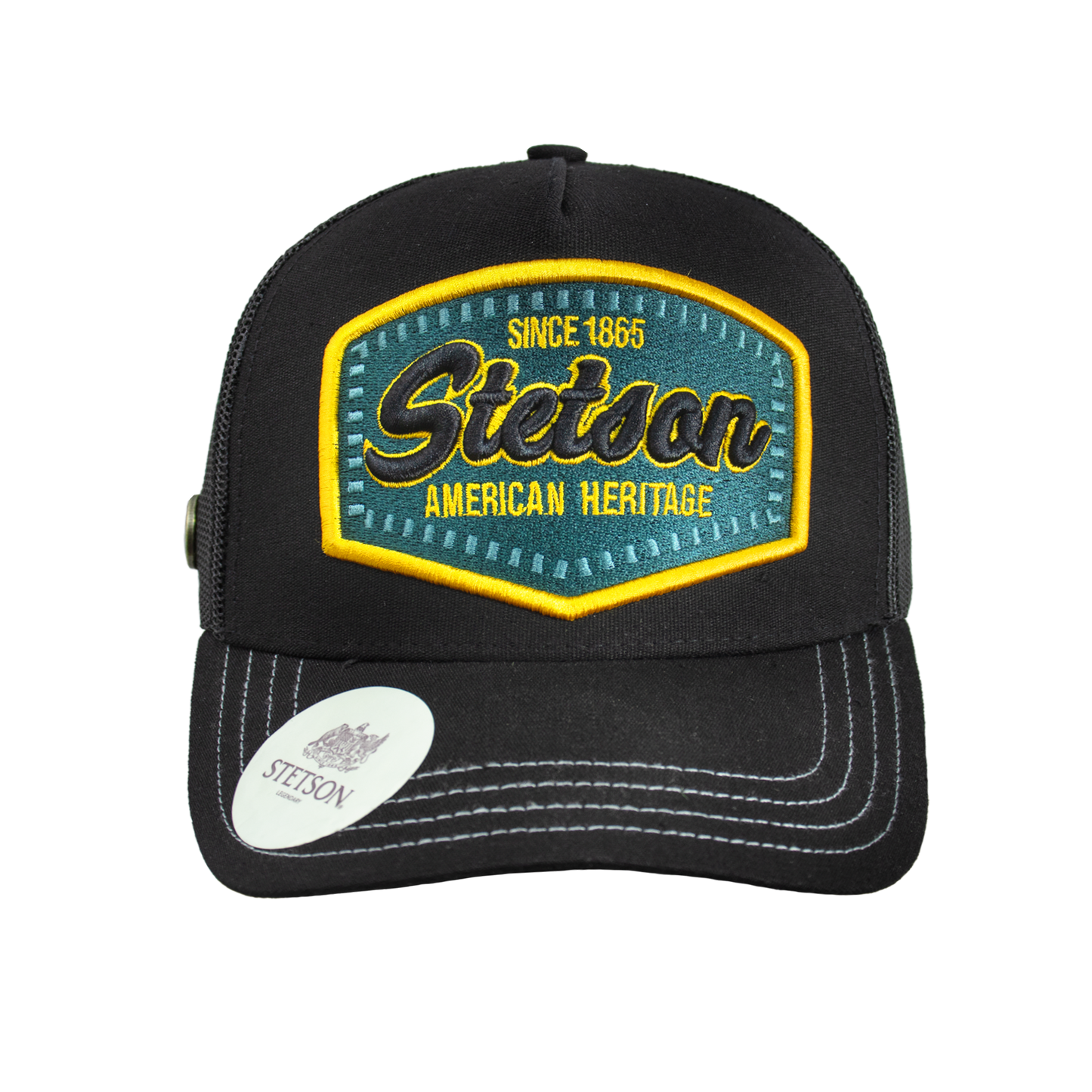 Authentic Stetson Trucker Hat – Western Mesh Cap STS06