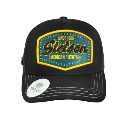 Authentic Stetson Trucker Hat – Western Mesh Cap STS06