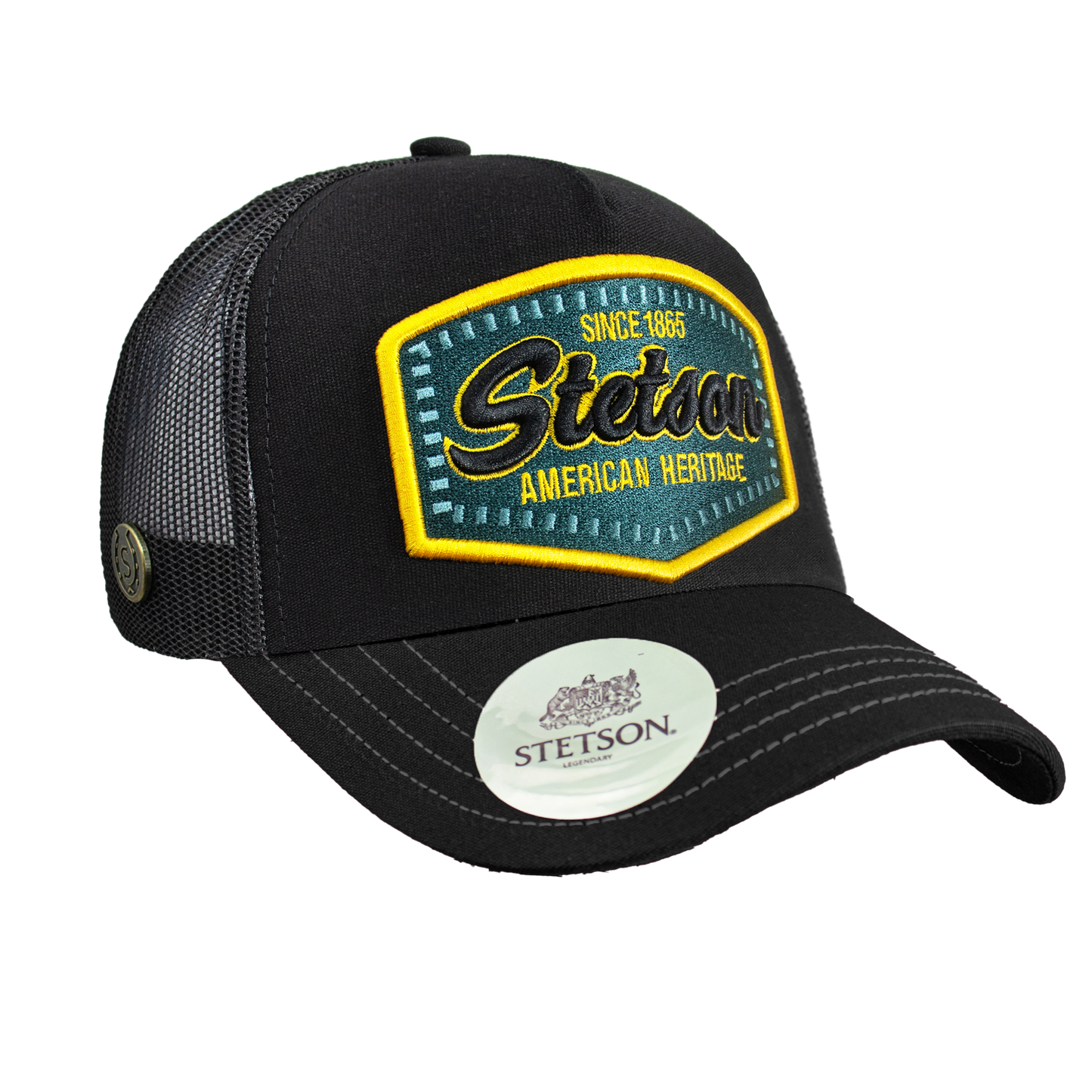 Authentic Stetson Trucker Hat – Western Mesh Cap STS06