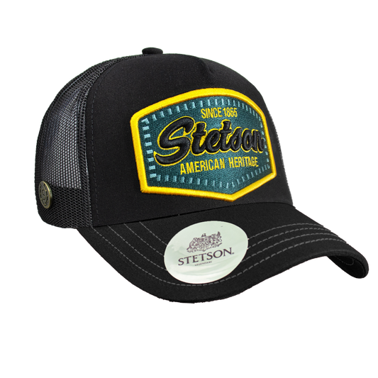 Authentic Stetson Trucker Hat – Western Mesh Cap STS06