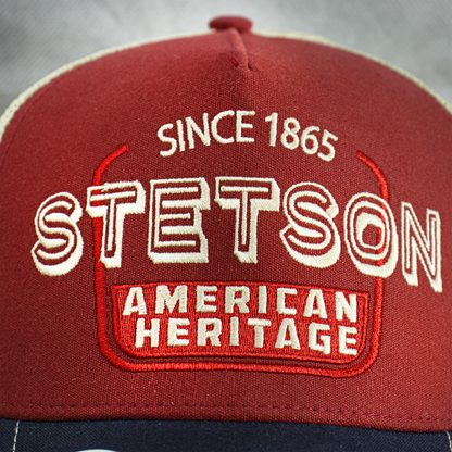 Authentic Stetson Trucker Hat – Western Mesh Cap STS07