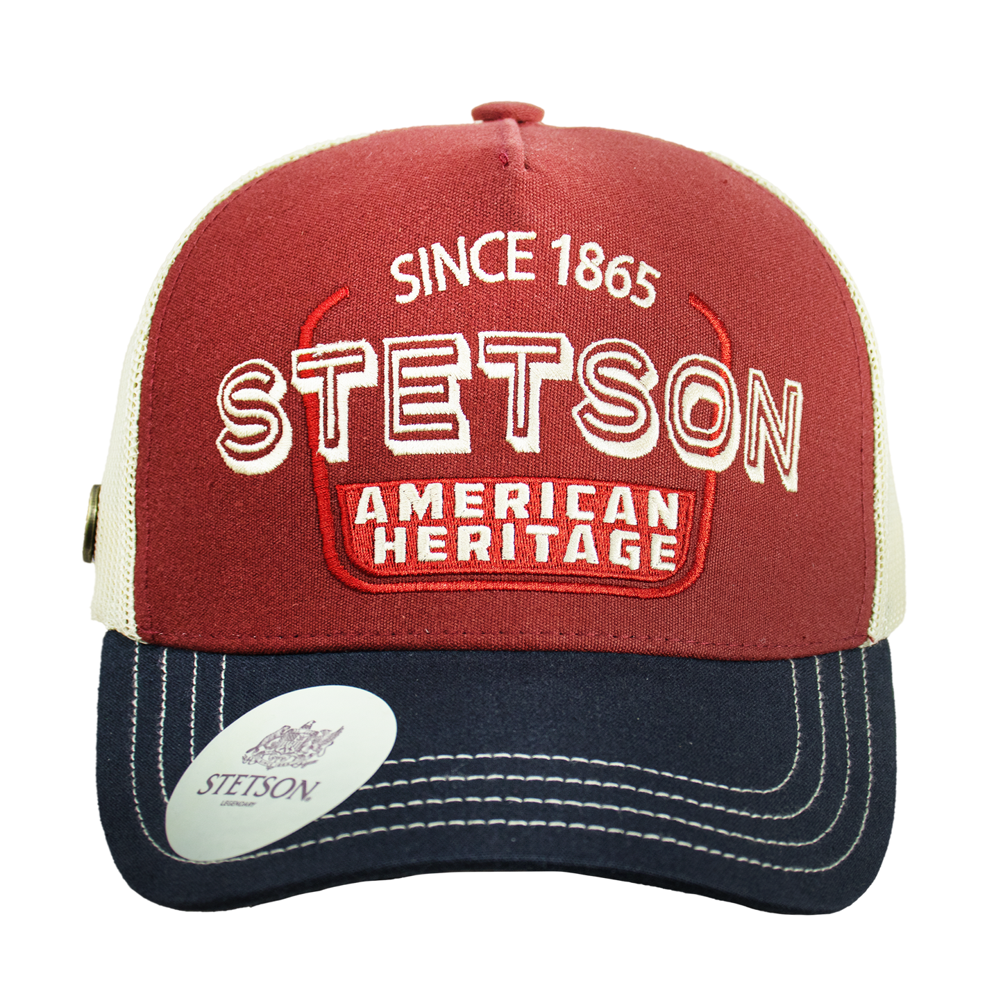 Authentic Stetson Trucker Hat – Western Mesh Cap STS07