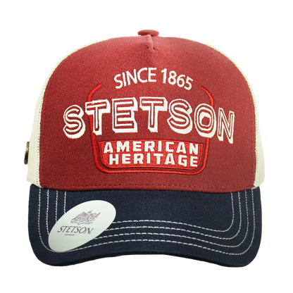 Authentic Stetson Trucker Hat – Western Mesh Cap STS07