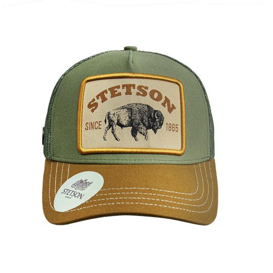 Authentic Stetson Trucker Hat – Western Mesh Cap STS09
