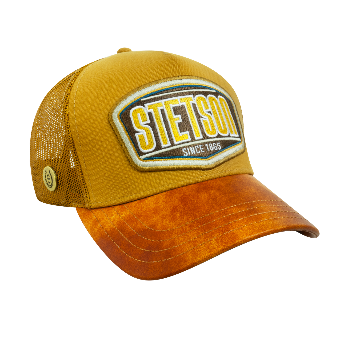 Authentic Stetson Trucker Hat – Western Mesh Cap STS19