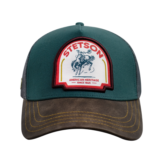 Authentic Stetson Trucker Hat – Western Mesh Cap STS27