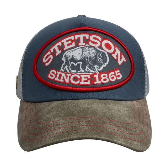 Authentic Stetson Trucker Hat – Western Mesh Cap STS32