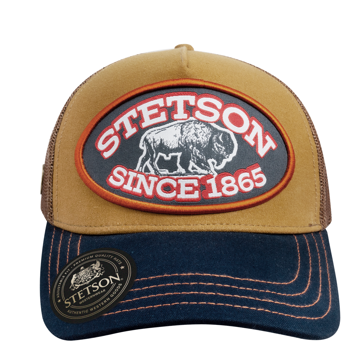 STS34 Stetson trucker hat product view 2