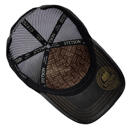 Authentic Stetson 160th Anniversary Trucker Hat – Western Mesh Cap STES01