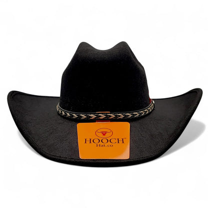 Texana Cowboy Hat for Men – Faux Felt with Feather
