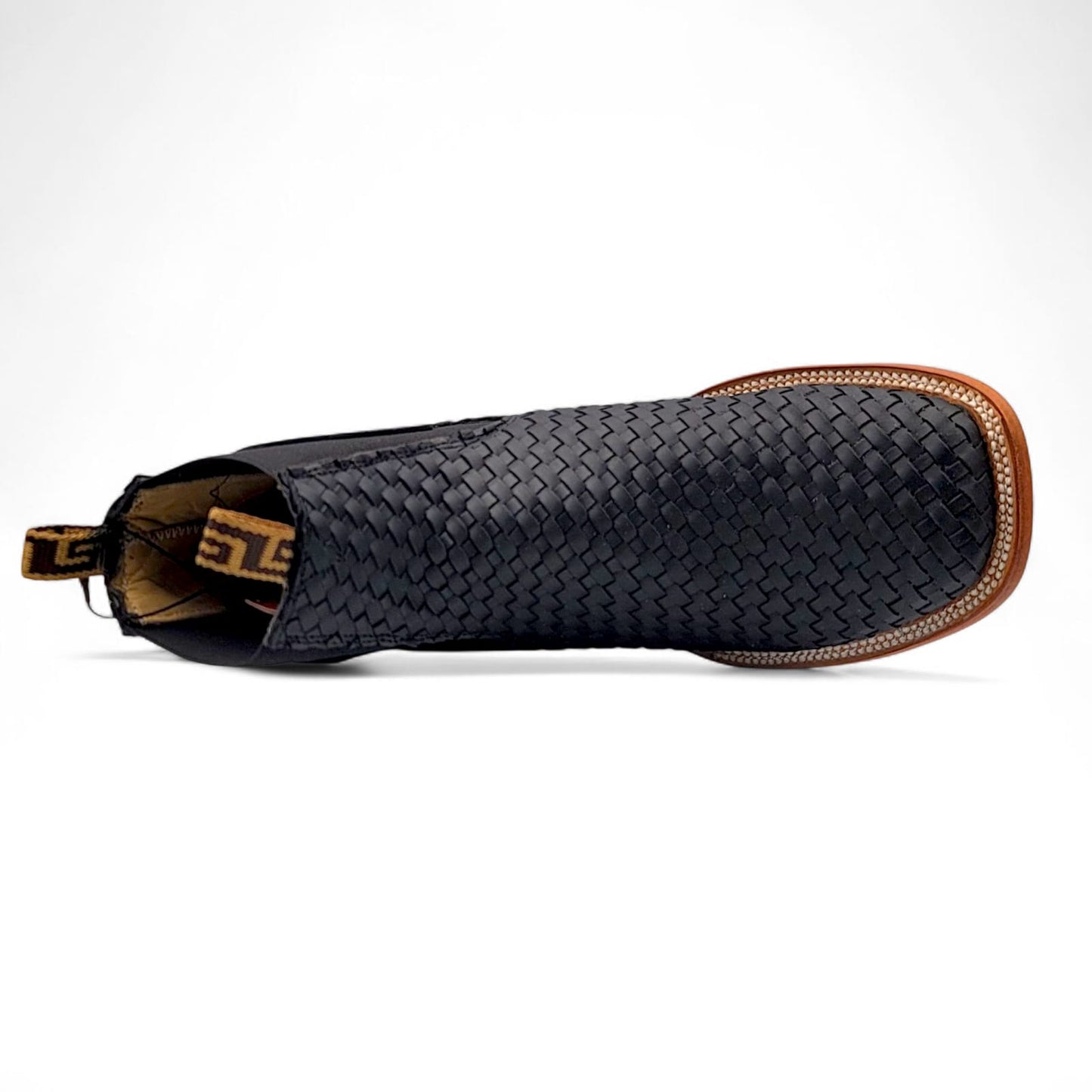 Men’s BotIn Petatillo Black Genuine Leather Ankle Boot – H423105