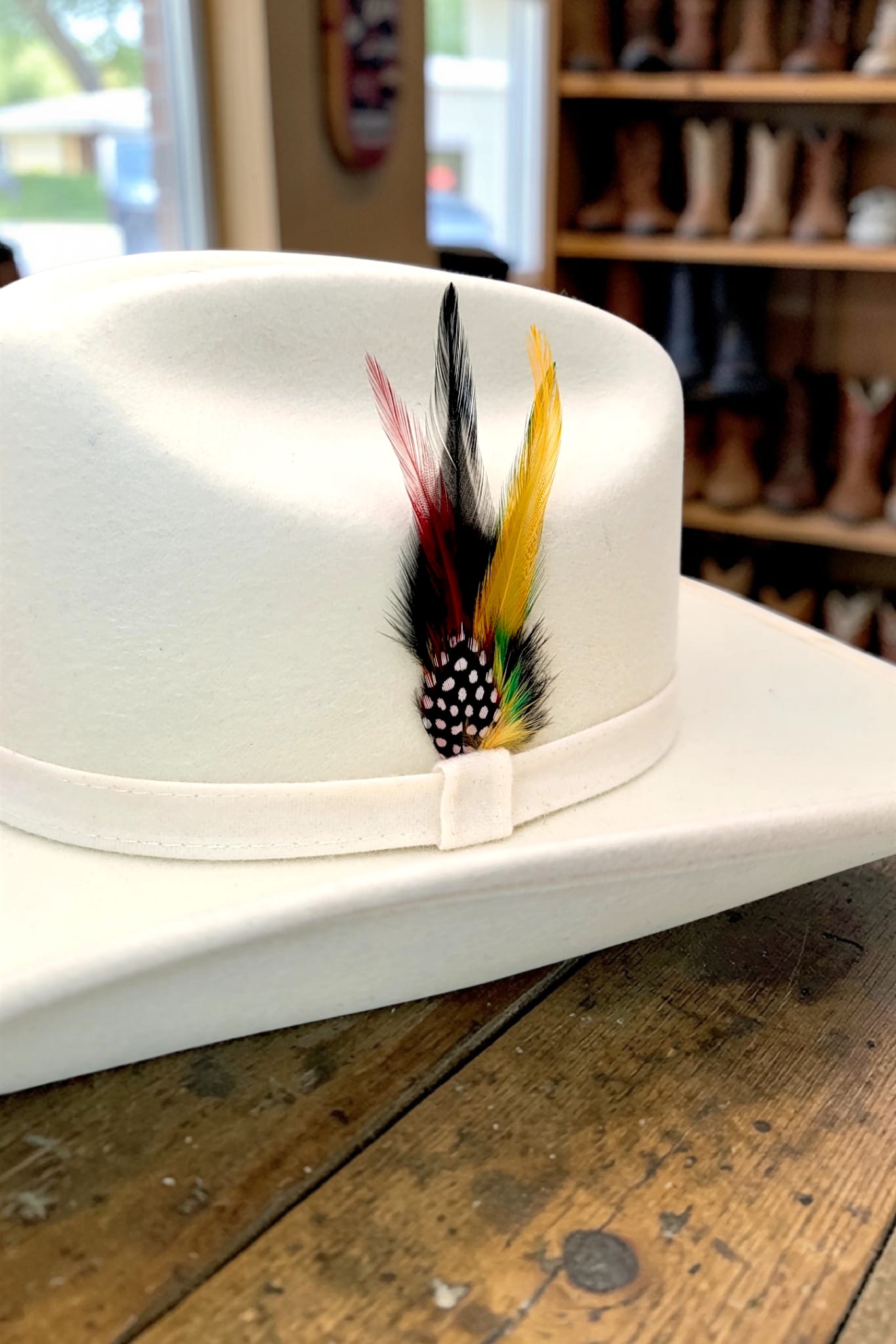 Western Hat Feather Accessory Set – 3 Piece Texana Sombrero Accent