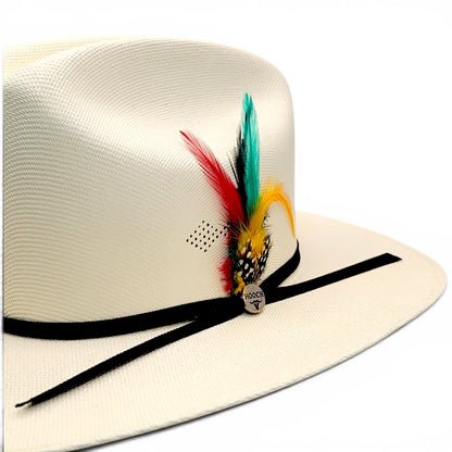 Mens Sombrero Telar 1x1 1000X Sinaloa Style – Vaquero Western Hat 4.5” Crown