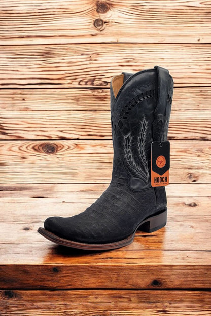 Men Caiman Belly Print Dubai Toe- H587305