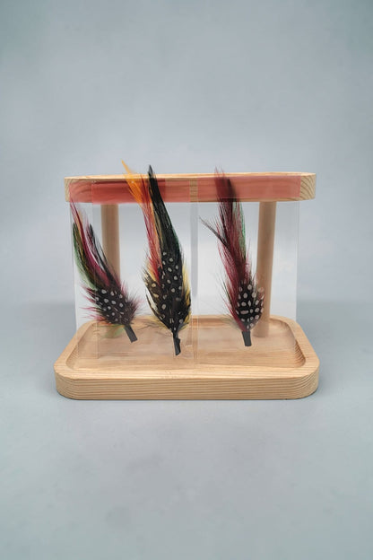 Western Hat Feather Accessory Set – 3 Piece Texana Sombrero Accent
