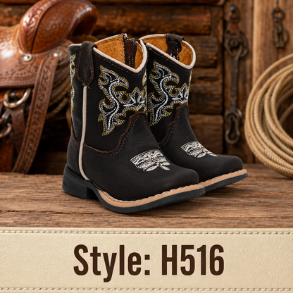 Style H516 baby boots Western identification image