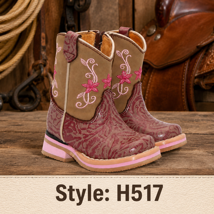 Style H517 baby boots Western identification image