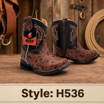 Style H536 baby boots Western identification image