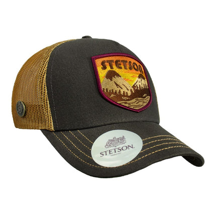 Authentic Stetson Trucker Hat – Western Mesh Cap STS02