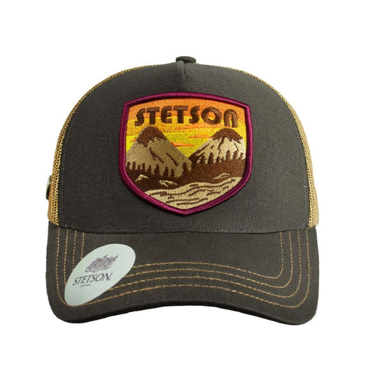 Authentic Stetson Trucker Hat – Western Mesh Cap STS02