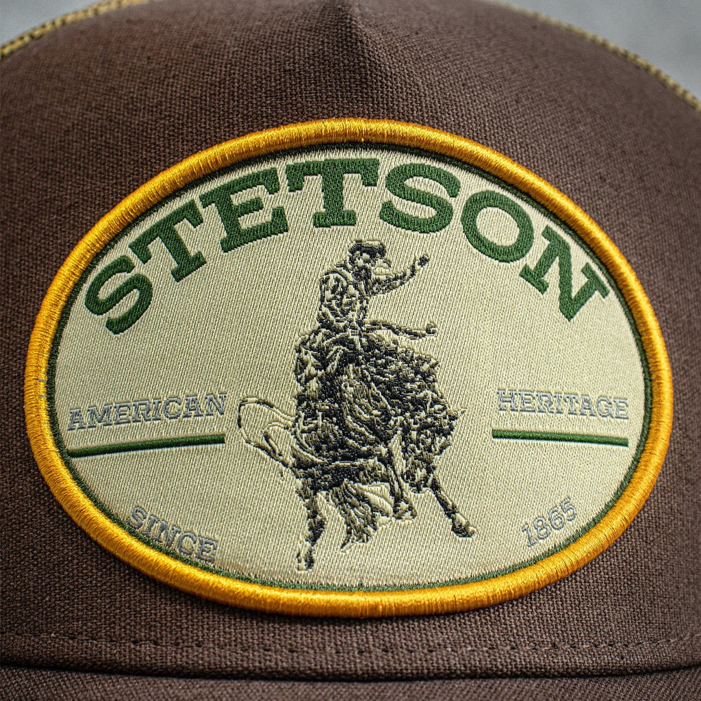 Authentic Stetson Trucker Hat – Western Mesh Cap STS08