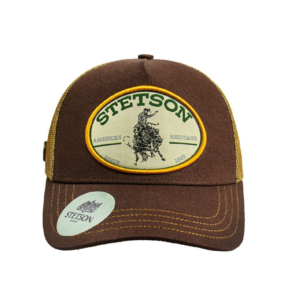 Authentic Stetson Trucker Hat – Western Mesh Cap STS08